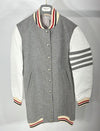 THOM BROWNE Langer Manteljacke Grau FOC538A 05507 035 149548784 [P]