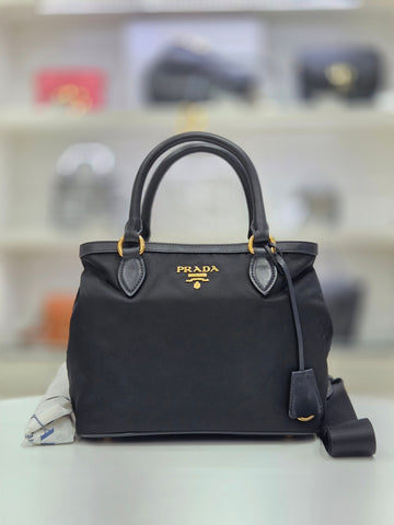 PRADA Saffiano Triangular Logo Kleine Umhängetasche 156980371 [P]