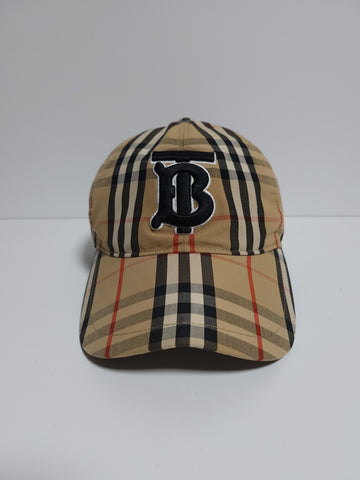 Burberry Checked TB Embroidered Baseball Cap 8027502 157084968