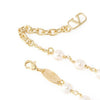Valentino 26 V Logo Signature Pearl Bracelet 157087755 [P]