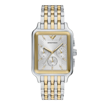 Armani Chronograph Square Men's Metal Watch 152826019