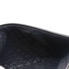 CHANEL ブラックラムスキンシルバーCCクラシックラージクラッチバッグA82552 157090380 [P]