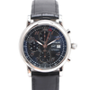 Montblanc Star Classic Chronograph GMT Automatic Men's Leather Watch 102135 157090408 [P]