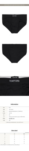 Tom Ford Black Logo Brief 157090701 [P]