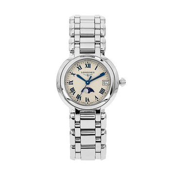 LONGINES プラマルナ ムーンフェイズ レディースメタルウォッチ L8.115.4.71.6 130821394
