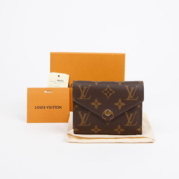 LOUIS VUITTON モノグラム キャンバス ビクトリン ウォレット 財布 ブラウン 157018397