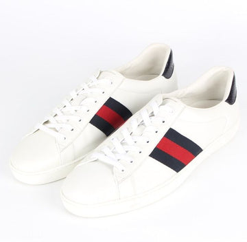 GUCCI スリーラインエーススニーカー ブルー 11.5(295 300) 157091308