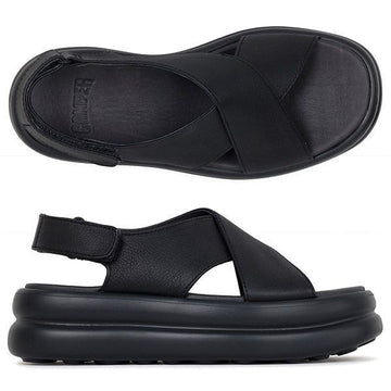 CAMPER 26SS ブラック ペロタス フロタ アップ プラットフォーム サンダル K201931 001 156591541 [P]