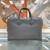 Hermes Victoria II 12H Briefcase Gris Meyer Silver H076695 157091510 [P]
