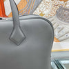 Hermes Victoria II 12H Briefcase Gris Meyer Silver H076695 157091510 [P]