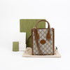 GUCCI Interlocking G Mini Tote Bag Braun 156729244 [P]