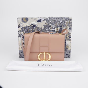 DIOR モンテイン 30 ボックス ショルダーバッグ ローズ ゴールド金具 156488574