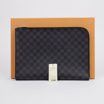 LOUIS VUITTON ダミエ・グラファイト・ポシェット・ジュール GM クラッチ 156516135
