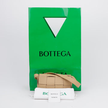 BOTTEGA VENETA Mini Leder Gürteltasche Mandel 156729939