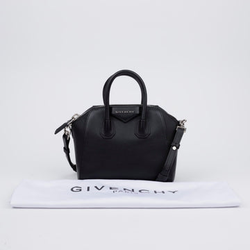 Givenchy Antigona Mini Black Shoulder Bag Silver 156796986