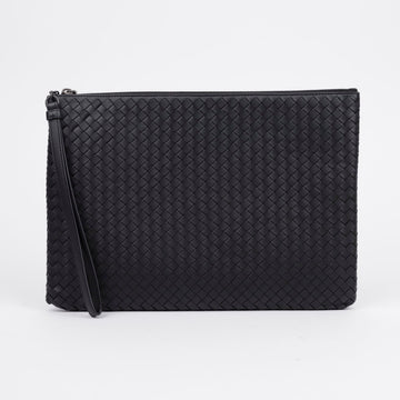 BOTTEGA VENETA ストラップクラッチ ブラック 156797628