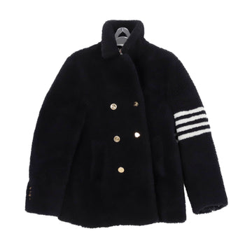 THOM BROWNE 2サイズシアリング4バーピコートジャケット 156798649
