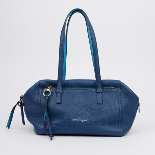 SALVATORE FERRAGAMO 21 F575 エイミー トート ショルダーバッグ 156980212 [P]