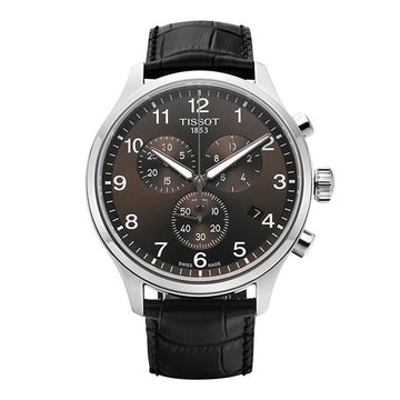 TISSOT 男性用レザー時計 157091801