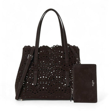 Alaia Mina 25 Women's Tote Bag AA1S06725CA322 U15 157092104
