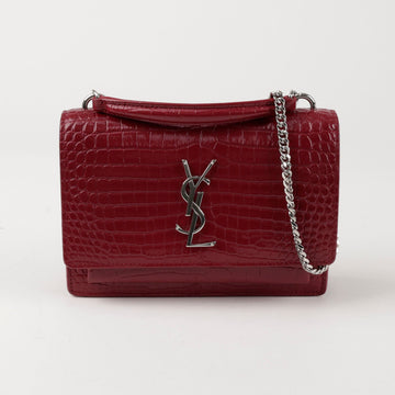 SAINT LAURENT サンセット チェーン ショルダー クロスバッグ 156724675