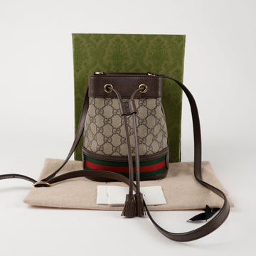 GUCCI オフィディア ミニ バケット ショルダー クロスバッグ 156729006