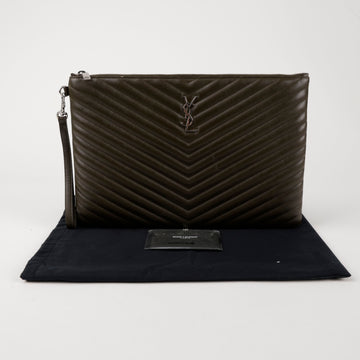 SAINT LAURENT モノグラム ドキュメント ホルダー クラッチ 156729286