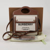 BURBERRY Zweifarbige Mini-Canvas-Leder-Taschen mit Taschen für Schulter 156729452 [P]