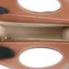 BURBERRY Zweifarbige Mini-Canvas-Leder-Taschen mit Taschen für Schulter 156729452 [P]