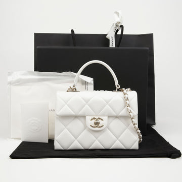 CHANEL Caviar Retro Twist Tote Schultertasche 156722346