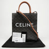 CELINE Klein vertikaler Cabas Tote Bag Tan 156798013 [P]