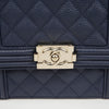 CHANEL ボーイ ノース サウス フラップ ショルダー クロスバッグ 156909571 [P]
