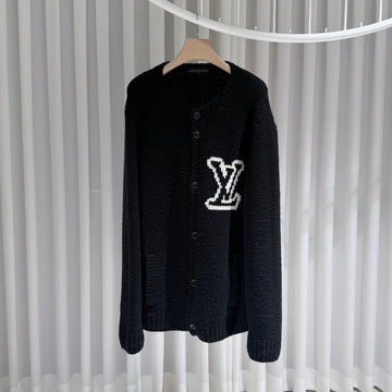 LOUIS VUITTON 青木インタージャカードシグネチャーカーディガン ブラック 2850000ウォン 157092675