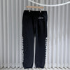 Chrome Hearts Scroll Logo Spellout Sweat Jogger Pants Black 157092679 [P]