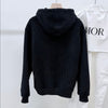 Dior Oblique Cotton Terry Hoodie Black 25SS 3XL 157092709 [P]