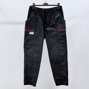 Gucci Black Three-Stripes Track Pants 48 157092817