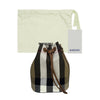 BURBERRY Bucket Bag aus Canvas mit Karomuster 80840451 in Topfbrown Cross 157092826 [P]