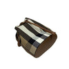 BURBERRY Bucket Bag aus Canvas mit Karomuster 80840451 in Topfbrown Cross 157092826 [P]