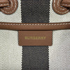 BURBERRY Bucket Bag aus Canvas mit Karomuster 80840451 in Topfbrown Cross 157092826 [P]