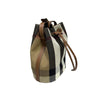 BURBERRY Bucket Bag aus Canvas mit Karomuster 80840451 in Topfbrown Cross 157092826 [P]