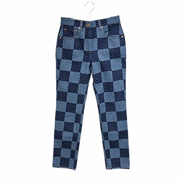 LOUIS VUITTON Damen Denim Hose mit Monogramm 157092847