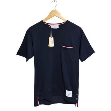 THOM BROWNE Pocket Striped T-Shirt 157093349