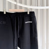 Chrome Hearts Scroll Logo Spell Out Sweat Jogger Pants Black 157093425 [P]