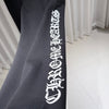 Chrome Hearts Scroll Logo Spell Out Sweat Jogger Pants Black 157093425 [P]