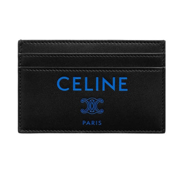 Celine Card Holder Smooth Lambskin Black Ultra Blue 10N764K40 GLK0 157094609