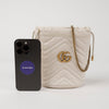 GUCCI Mini Bucket Bag Weiß 156720260 [P]
