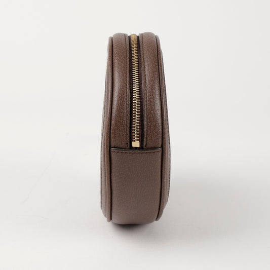 Gucci Mini GG Supreme Canvas Ophidia Pouch Ebony 156488544
