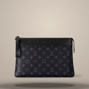 Louis Vuitton Pochette Voyage Souple Monogram Eclipse Coated Canvas M82543 157105156