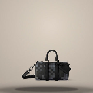 Louis Vuitton Keepall Bandoulière 25 Black 157105332
