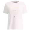 MAXMARA メタリックロゴTシャツ ホワイト 2419971011 001 153212683 [P]